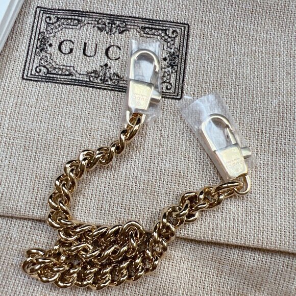 Gucci Azalea Horsebit 1955 Web Monochrome GG Mini HandBag Wallet On Strap Black - Picture 9 of 13